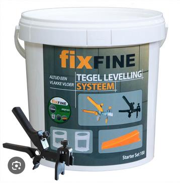 FixFine Tegel Levelling systeem starter set 100 beschikbaar voor biedingen