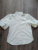 Nukus blouse met pofmouw maat L, Nukus, Verzenden, Zo goed als nieuw, Wit