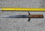 Gereserveerd dolk mes loopgravendolk 28 cm dagger knive wo1, Ophalen of Verzenden, Landmacht, Duitsland, Mes of Dolk
