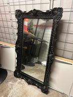 Mooie barokke zwarte spiegel circa 70/1,60, Minder dan 100 cm, Rechthoekig, Ophalen of Verzenden, Zo goed als nieuw
