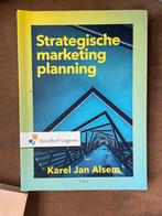 Strategische marketing planning - Karel Jan Alsem, Ophalen of Verzenden, Gelezen, Economie en Marketing