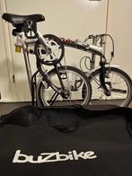 Opvouwbare Buzbike fiets - bijna nieuw! draagtas, Heren, 14 tot 16 inch, Versnellingen, Zo goed als nieuw