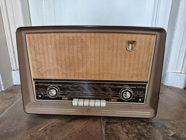 Philips Buizenradio B4X61A, Antiek en Kunst, Antiek | Tv's en Audio, Ophalen