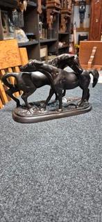 Prachtige bronzen paarden, Antiek en Kunst, Ophalen