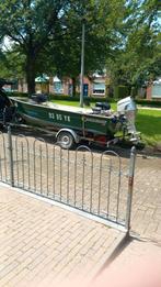 Tekoop quicksilver 450 dlx, Watersport en Boten, Vis- en Consoleboten, Ophalen, Aluminium, Zo goed als nieuw, 30 tot 50 pk
