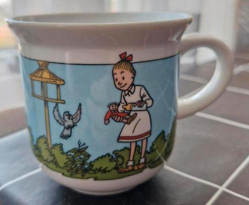 Porseleinen Beker Eschenbach Suske en Wiske, Huis en Inrichting, Keuken | Servies, Zo goed als nieuw, Kop(pen) en/of Schotel(s)