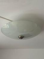 Glazen Plafondlamp Gispen 50cm doorsnee, Huis en Inrichting, Lampen | Plafondlampen, Ophalen, Zo goed als nieuw
