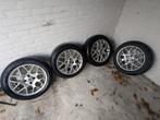MIM Licht Metalen Velgen Bridgestone 4 Winterbanden 15 Inch, Ophalen of Verzenden, Zo goed als nieuw