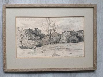 J.A Akkeringa (1861-1942) - Duinlandschap bij Scheveningen  beschikbaar voor biedingen