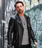 Zumo Leren Bikerjacket M, Kleding | Heren, Zumo, Maat 48/50 (M), Zwart, Ophalen of Verzenden