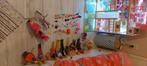 Houten poppenhuis met accesories, Kinderen en Baby's, Speelgoed | Overig, Meisje, Gebruikt, Ophalen