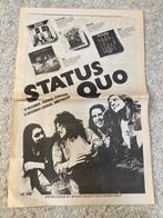 STATUS QUO live Edenhal Amsterdam A3 advertentie, Ophalen of Verzenden