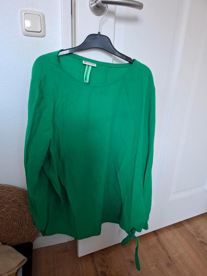 Street One Top Maat 46 Groen, Kleding | Dames, Blouses en Tunieken, Zo goed als nieuw, Maat 46/48 (XL) of groter, Groen, Verzenden