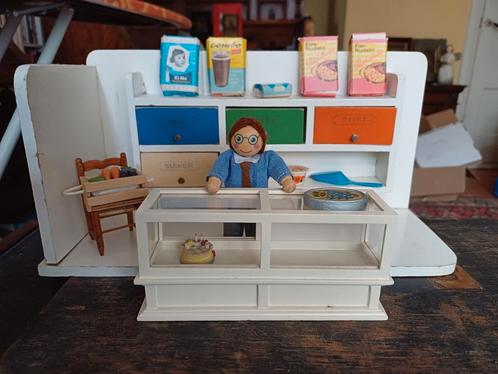 Vintage Sio winkeltje speel winkeltje, Verzamelen, Poppenhuizen en Toebehoren, Zo goed als nieuw, Poppenhuis, Ophalen of Verzenden