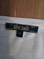 Prachtig champagnekleurig fijngeweven King Louie vestje M, Maat 38/40 (M), Beige, Ophalen of Verzenden, Zo goed als nieuw