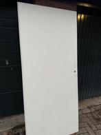 Witte opdekdeur 202x88cm, gratis af te halen., Doe-het-zelf en Verbouw, Ophalen, Gebruikt, 80 tot 100 cm, Binnendeur