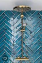 Badkamertegels blauw - blauwe badkamer tegels - wandtegels, Verzenden
