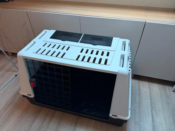 Ferplast Vervoersbox Atlas Car 100 autobench 100x60x66 cm, Dieren en Toebehoren, Hondenbenches, Zo goed als nieuw, Ophalen