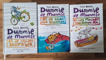 Tosca Menten. 3 Boeken van Dummie de Mummie beschikbaar voor biedingen