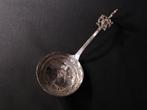Roomlepel met amor, antiek zilver  1800. 1557, Ophalen of Verzenden, Zilver