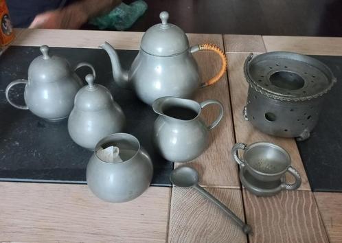 Tinnen servies, Antiek en Kunst, Antiek | Tin, Ophalen