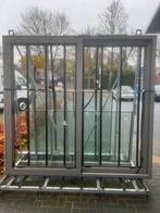 Aluminium schuifpui met HR++ glas - 2,20x2,30m - 7039s, Ophalen, Gevelraam of Ruit, Nieuw, 160 cm of meer