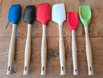 Le Creuset spatel pollepel set 6 x, Huis en Inrichting, Keuken | Keukenbenodigdheden, Ophalen of Verzenden, Zo goed als nieuw