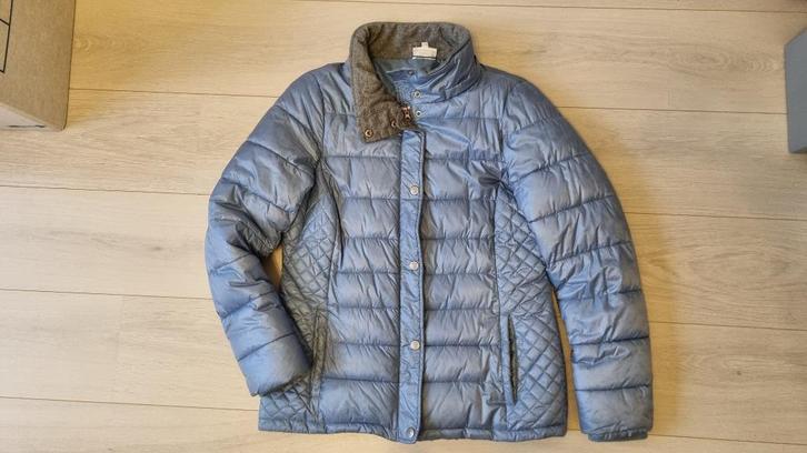Warme tussenjas dames maat M, Kleding | Dames, Jassen | Winter, Gedragen, Maat 38/40 (M), Blauw, Ophalen