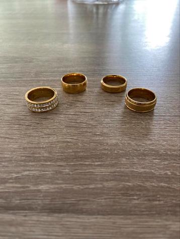 4 stuks LuxeCraft RVS Ring Set beschikbaar voor biedingen