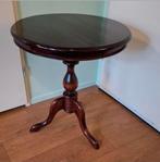 Franse Wijntafel / Bijzettafel - 65cm hoog  59 cm doorsnede, Ophalen