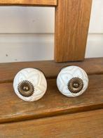 Meubelknoppen / kastknopjes porselein deurbeslag, Doe-het-zelf en Verbouw, Hang- en Sluitwerk, Ophalen of Verzenden