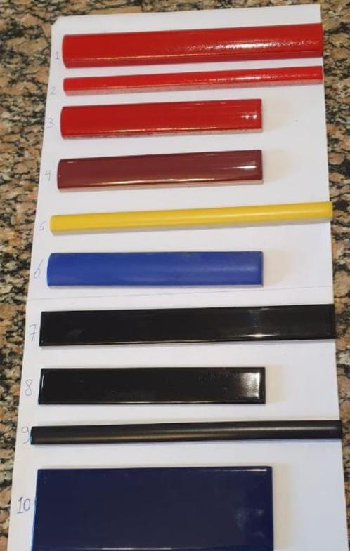listello, Doe-het-zelf en Verbouw, Tegels, Nieuw, Wandtegels, Keramiek, Minder dan 20 cm, Minder dan 20 cm, 10 m² of meer, Ophalen of Verzenden