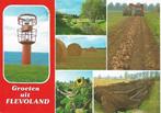 Flevoland- -6-luik., Verzenden, 1980 tot heden, Gelopen, Flevoland