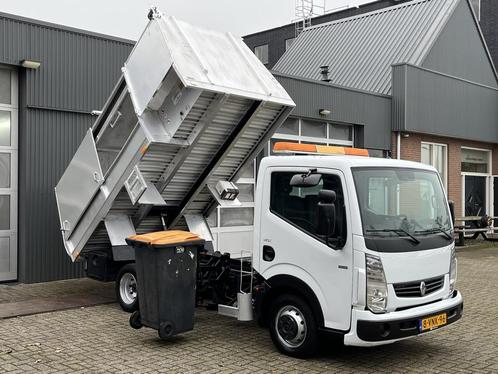 Renault Maxity 150.35/6 3.0 L2 Veegvuilkipper zijlader voor, Auto's, Bestelauto's, Bedrijf, Te koop, Airconditioning, Alarm, Centrale vergrendeling