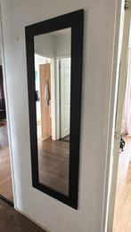 Zwarte spiegel – 145 x 50 cm, Ophalen, Minder dan 50 cm, Zo goed als nieuw, Minder dan 100 cm