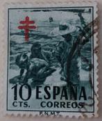 Spanje Rode Kruis Postzegel 1951, Ophalen of Verzenden, Buitenland