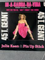 Julia Keen & Pin Up Stick - In-A-Gadda-Da-Vida 45T Vinyl, Ophalen of Verzenden, Gebruikt, 12 inch