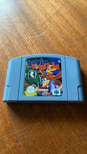 Nintendo 64 spel: Banjo-Kazooie beschikbaar voor biedingen