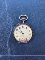 Zakhorloge Remontoir cylindre 6 rubis, Overige merken, Zakhorloge, 1900 tot 1930, Verguld