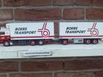 WSI  Volvo  F12  6 x 2  Combi  van  Boers., Hobby en Vrije tijd, Modelauto's | 1:50, Ophalen of Verzenden, Nieuw, Bus of Vrachtwagen