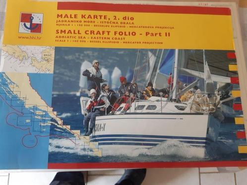 Zeekaarten Kroatië, Watersport en Boten, Navigatiemiddelen en Scheepselektronica, Zo goed als nieuw, Overige typen, Ophalen of Verzenden
