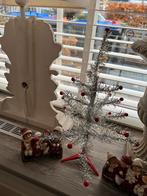 Een vintage zilver tinsel kerstboompje, Antiek en Kunst, Curiosa en Brocante, Ophalen of Verzenden