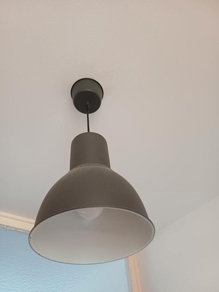 ikea Hektar 2 kleine hanglampen en 1 wandlamp, Huis en Inrichting, Lampen | Hanglampen, Gebruikt, Minder dan 50 cm, Ophalen