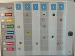 Planbord bizzyboard, met veel magneetjes, Huis en Inrichting, Woonaccessoires | Memoborden, Ophalen, Zo goed als nieuw, Magneetbord