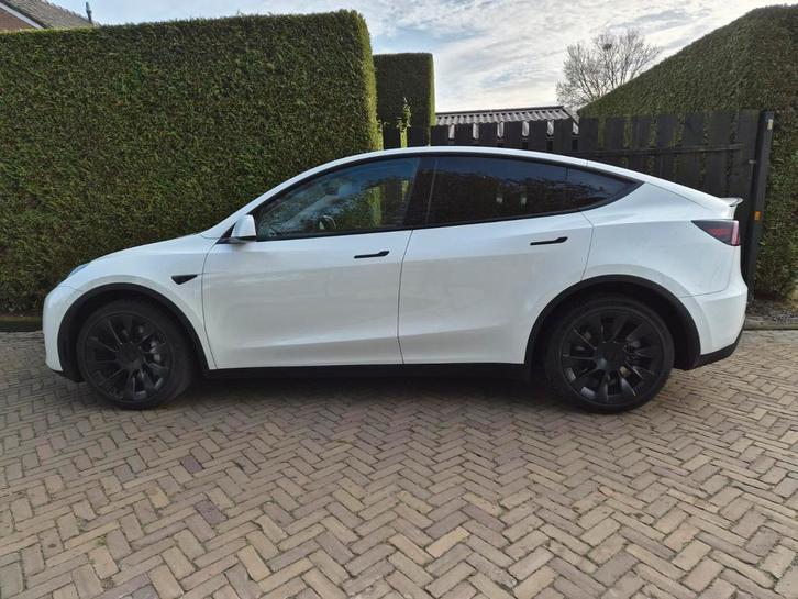 Tesla Model Y 2023 AWD, 75Kwh, trekhaak., Auto's, Tesla, Particulier, Model Y, 4x4, ABS, Achteruitrijcamera, Adaptieve lichten