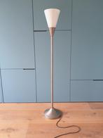 Lamp staand RVS, Ophalen, Zo goed als nieuw, Glas, 150 tot 200 cm