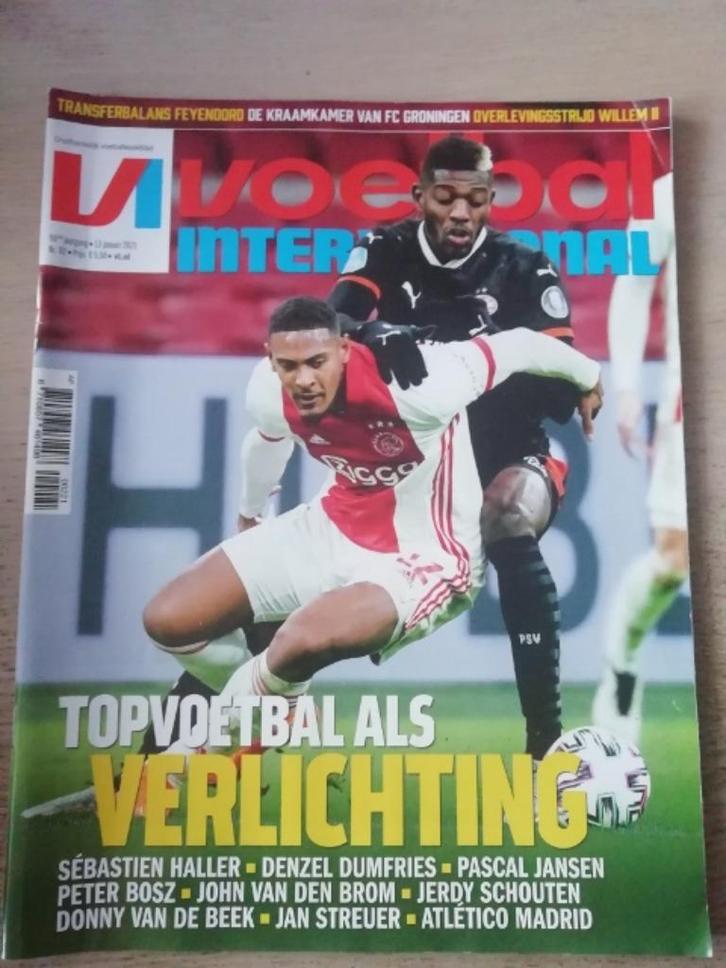 Voetbal International, 56e  jaargang, nr. 2, 2021, Verzamelen, Sportartikelen en Voetbal, Gebruikt, Boek of Tijdschrift, Overige binnenlandse clubs
