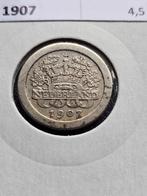5 cent 1907, Postzegels en Munten, Munten | Nederland, Koningin Wilhelmina, Ophalen of Verzenden, Losse munt, 5 cent