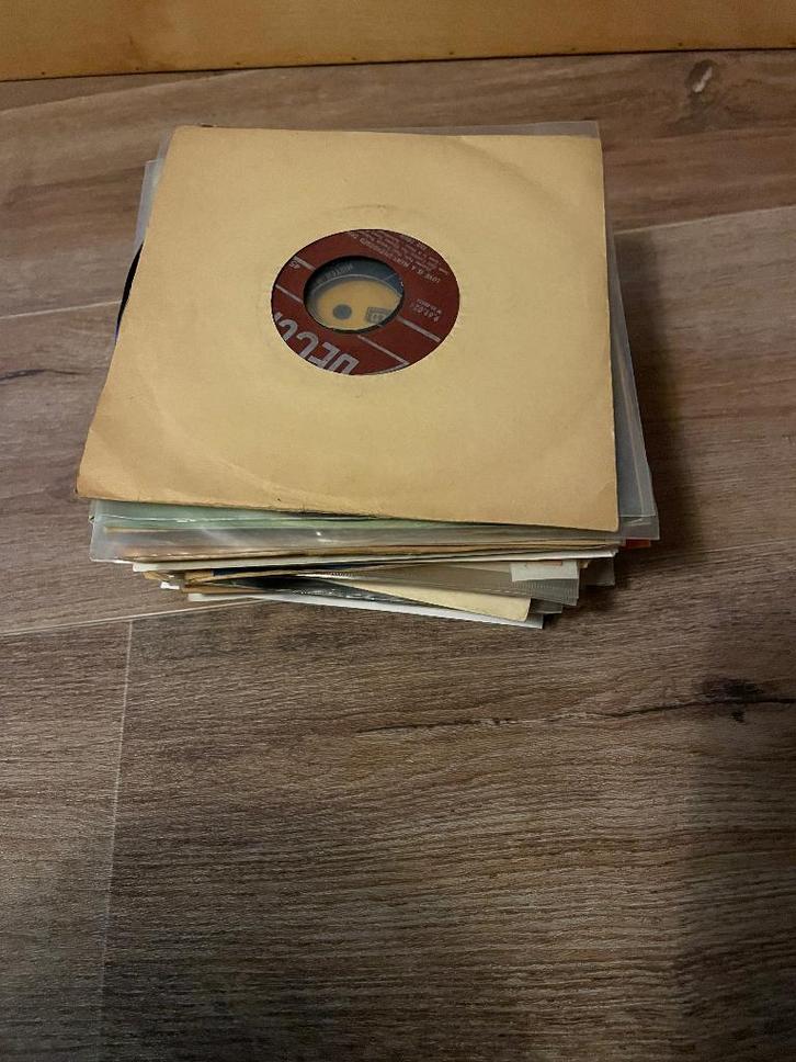 Partij 50 jukebox singles jaren 50/60, Cd's en Dvd's, Vinyl Singles, Gebruikt, Single, Pop, 7 inch, Ophalen of Verzenden