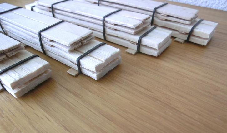 Hout lading passend voor wagens 4473, 4514 en 4694, Hobby en Vrije tijd, Modeltreinen | H0, Nieuw, Wagon, Gelijkstroom of Wisselstroom